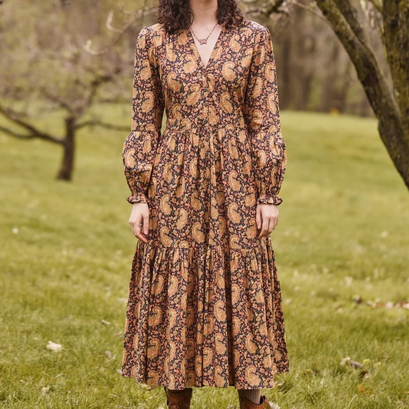 April Cornell - Prague Paisley Dress - Picture 1 of 5
